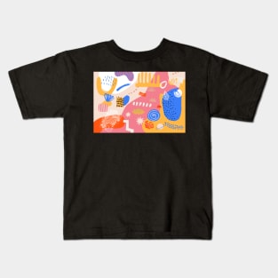 Cutout Color Kids T-Shirt